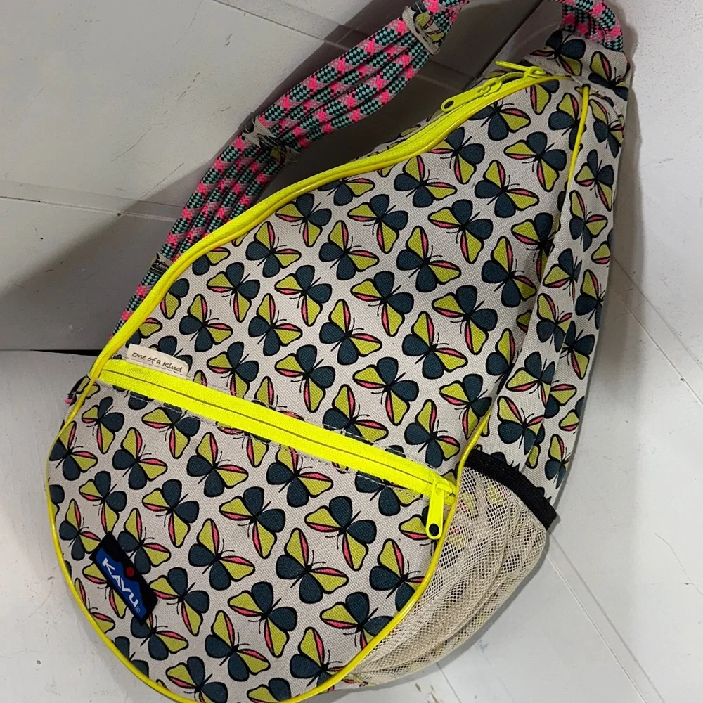 Kavu Paxton sling backpack polyester 4 rope strap - Picture 5 of 9